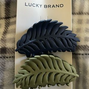 Lucky Brand hair clips